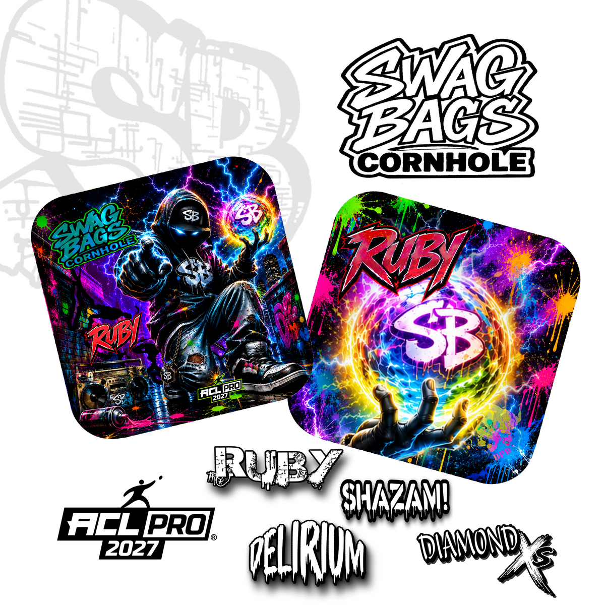 DPD - 2 Sided Bags (Ruby / Shazam /Diamond XS / Delirium)