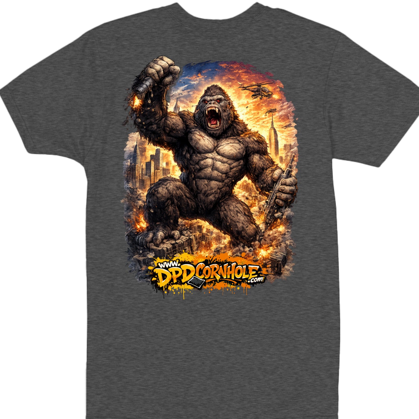 Charcoal Heather - BACK