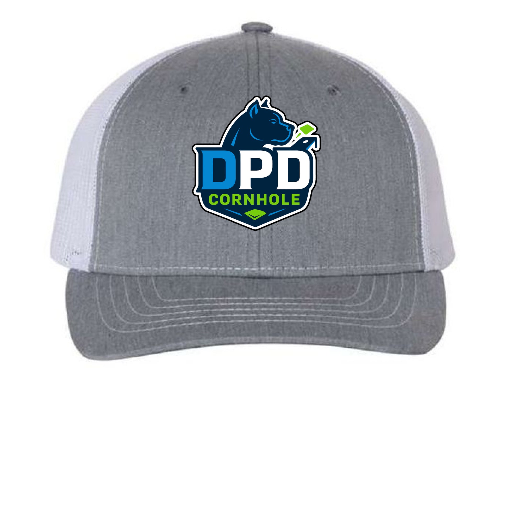 Heather Grey/ White - FRONT