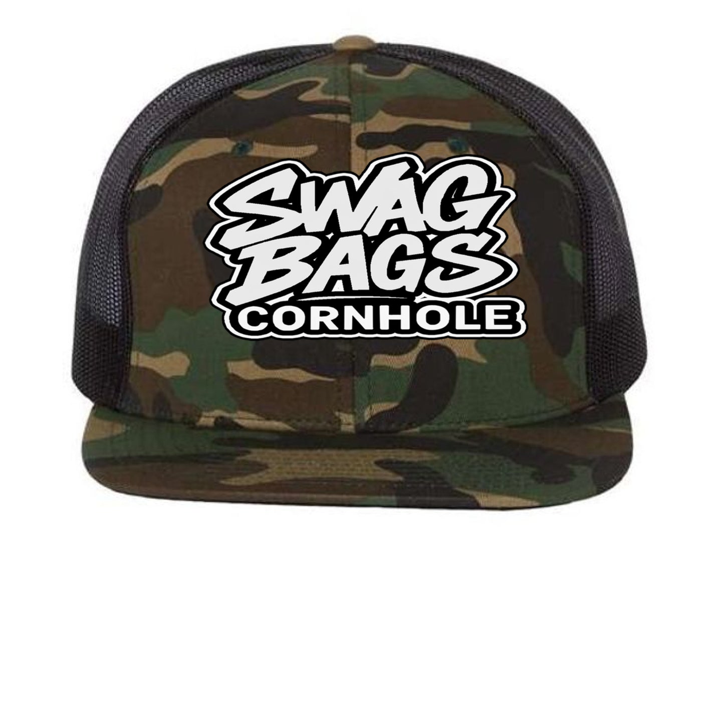 Green Camo/ Black - FRONT