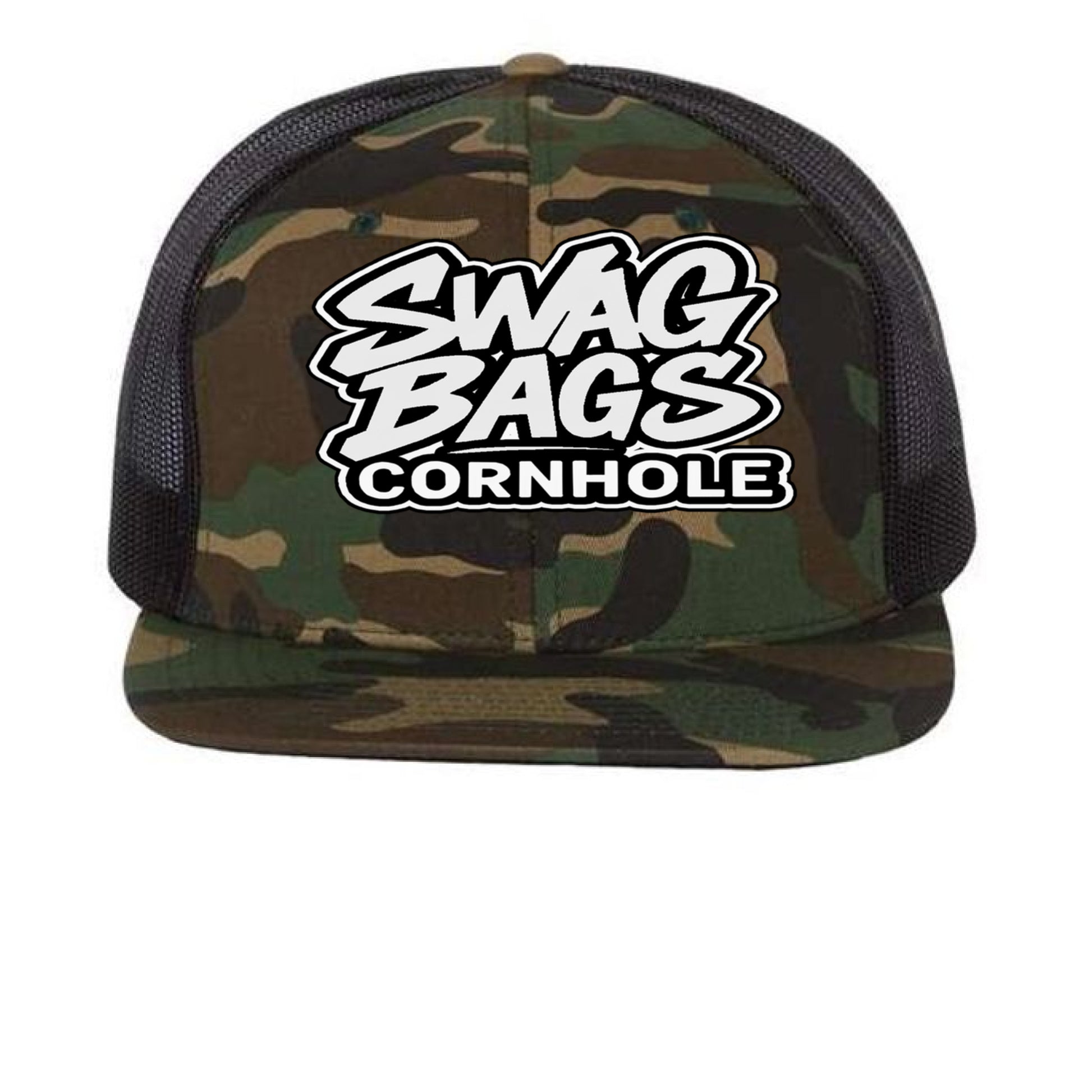 Green Camo/ Black - FRONT